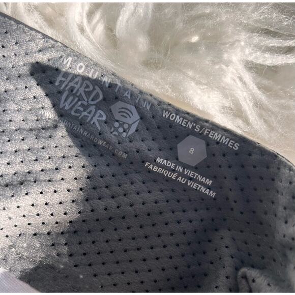 Mountain Hardwear Women's Cargo Shorts‎ Belt Waist Buckle Outdoor Gray Size 8 - Picture 6 of 9